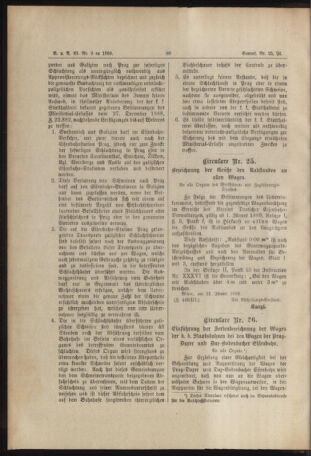 Verordnungs- und Anzeige-Blatt der k.k. General-Direction der österr. Staatsbahnen 18890206 Seite: 4