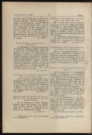 Verordnungs- und Anzeige-Blatt der k.k. General-Direction der österr. Staatsbahnen 18890206 Seite: 6