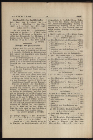 Verordnungs- und Anzeige-Blatt der k.k. General-Direction der österr. Staatsbahnen 18890306 Seite: 6