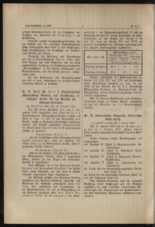 Verordnungs- und Anzeige-Blatt der k.k. General-Direction der österr. Staatsbahnen 18890321 Seite: 16