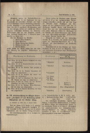 Verordnungs- und Anzeige-Blatt der k.k. General-Direction der österr. Staatsbahnen 18890321 Seite: 17