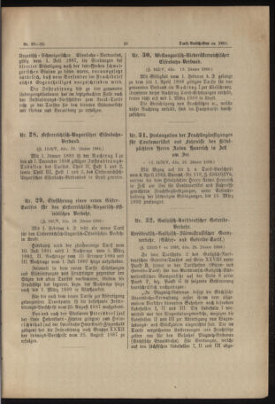 Verordnungs- und Anzeige-Blatt der k.k. General-Direction der österr. Staatsbahnen 18890321 Seite: 23