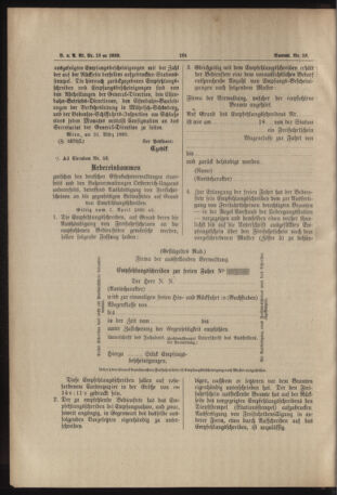 Verordnungs- und Anzeige-Blatt der k.k. General-Direction der österr. Staatsbahnen 18890405 Seite: 2