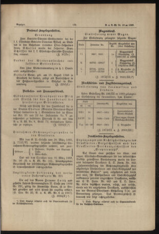 Verordnungs- und Anzeige-Blatt der k.k. General-Direction der österr. Staatsbahnen 18890412 Seite: 5