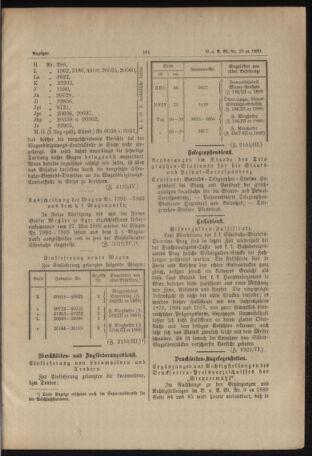 Verordnungs- und Anzeige-Blatt der k.k. General-Direction der österr. Staatsbahnen 18890419 Seite: 5