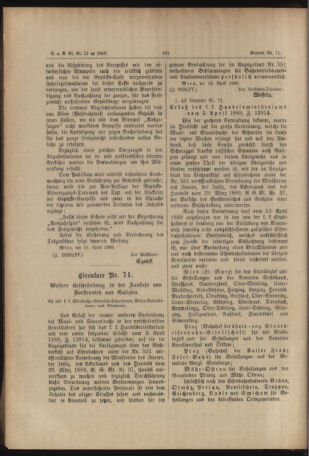 Verordnungs- und Anzeige-Blatt der k.k. General-Direction der österr. Staatsbahnen 18890425 Seite: 2