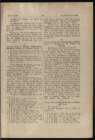 Verordnungs- und Anzeige-Blatt der k.k. General-Direction der österr. Staatsbahnen 18890505 Seite: 3