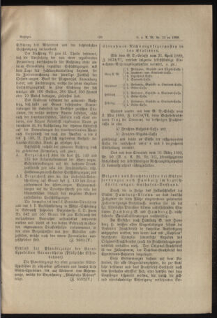 Verordnungs- und Anzeige-Blatt der k.k. General-Direction der österr. Staatsbahnen 18890510 Seite: 11