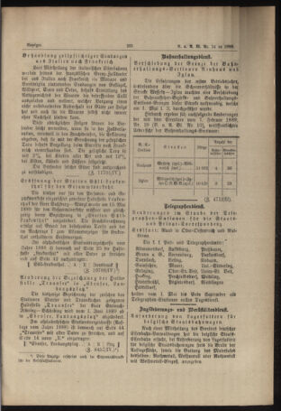 Verordnungs- und Anzeige-Blatt der k.k. General-Direction der österr. Staatsbahnen 18890516 Seite: 3