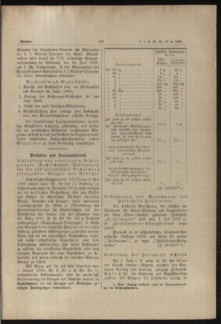 Verordnungs- und Anzeige-Blatt der k.k. General-Direction der österr. Staatsbahnen 18890530 Seite: 3