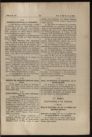 Verordnungs- und Anzeige-Blatt der k.k. General-Direction der österr. Staatsbahnen 18890620 Seite: 11