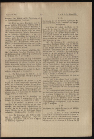 Verordnungs- und Anzeige-Blatt der k.k. General-Direction der österr. Staatsbahnen 18890622 Seite: 11