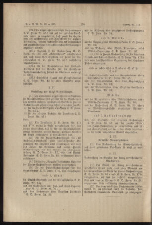 Verordnungs- und Anzeige-Blatt der k.k. General-Direction der österr. Staatsbahnen 18890622 Seite: 16