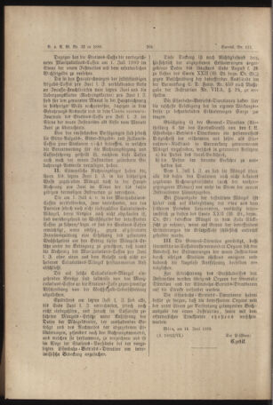 Verordnungs- und Anzeige-Blatt der k.k. General-Direction der österr. Staatsbahnen 18890622 Seite: 2