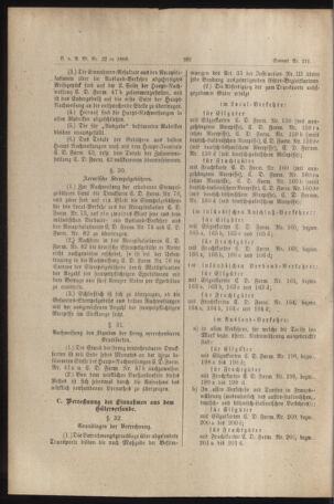 Verordnungs- und Anzeige-Blatt der k.k. General-Direction der österr. Staatsbahnen 18890622 Seite: 20