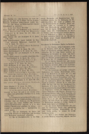 Verordnungs- und Anzeige-Blatt der k.k. General-Direction der österr. Staatsbahnen 18890622 Seite: 23