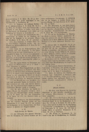 Verordnungs- und Anzeige-Blatt der k.k. General-Direction der österr. Staatsbahnen 18890622 Seite: 27