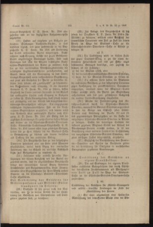 Verordnungs- und Anzeige-Blatt der k.k. General-Direction der österr. Staatsbahnen 18890622 Seite: 63