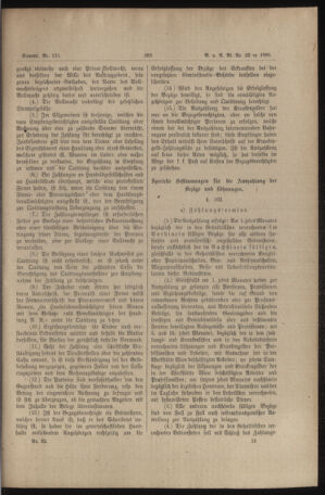 Verordnungs- und Anzeige-Blatt der k.k. General-Direction der österr. Staatsbahnen 18890622 Seite: 97