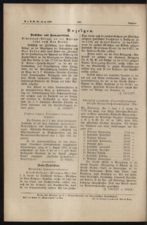 Verordnungs- und Anzeige-Blatt der k.k. General-Direction der österr. Staatsbahnen 18890624 Seite: 6