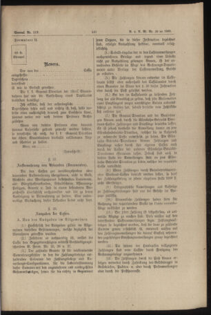 Verordnungs- und Anzeige-Blatt der k.k. General-Direction der österr. Staatsbahnen 18890626 Seite: 19