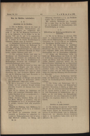 Verordnungs- und Anzeige-Blatt der k.k. General-Direction der österr. Staatsbahnen 18890626 Seite: 49