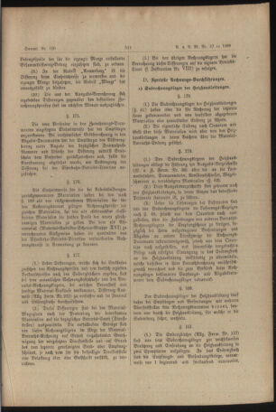 Verordnungs- und Anzeige-Blatt der k.k. General-Direction der österr. Staatsbahnen 18890626 Seite: 99