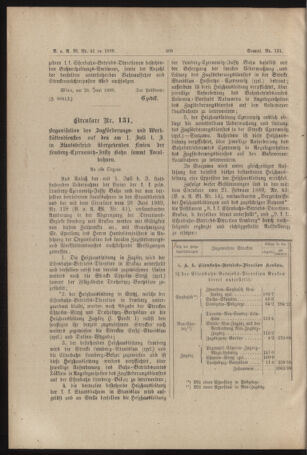 Verordnungs- und Anzeige-Blatt der k.k. General-Direction der österr. Staatsbahnen 18890630 Seite: 4