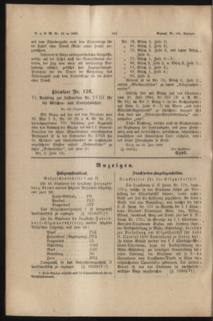 Verordnungs- und Anzeige-Blatt der k.k. General-Direction der österr. Staatsbahnen 18890701 Seite: 4