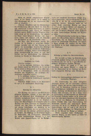 Verordnungs- und Anzeige-Blatt der k.k. General-Direction der österr. Staatsbahnen 18890709 Seite: 12