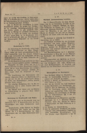 Verordnungs- und Anzeige-Blatt der k.k. General-Direction der österr. Staatsbahnen 18890709 Seite: 25