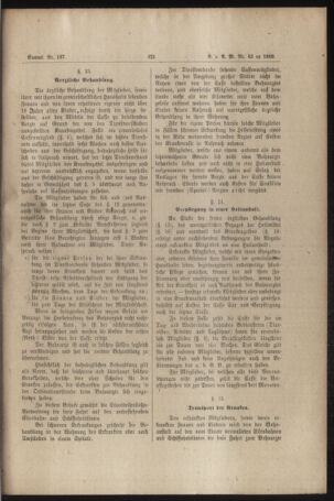 Verordnungs- und Anzeige-Blatt der k.k. General-Direction der österr. Staatsbahnen 18890709 Seite: 5