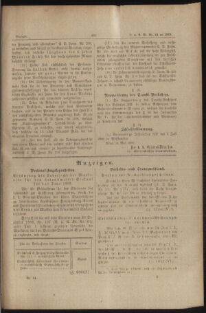 Verordnungs- und Anzeige-Blatt der k.k. General-Direction der österr. Staatsbahnen 18890710 Seite: 17