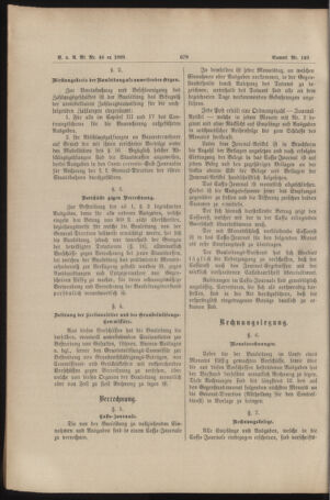 Verordnungs- und Anzeige-Blatt der k.k. General-Direction der österr. Staatsbahnen 18890718 Seite: 2