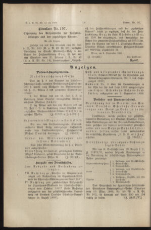 Verordnungs- und Anzeige-Blatt der k.k. General-Direction der österr. Staatsbahnen 18890909 Seite: 2