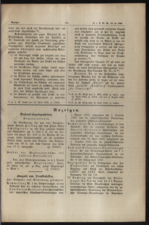 Verordnungs- und Anzeige-Blatt der k.k. General-Direction der österr. Staatsbahnen 18891016 Seite: 3