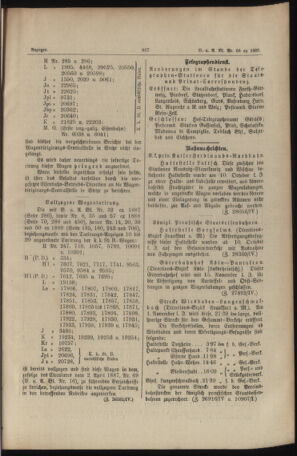 Verordnungs- und Anzeige-Blatt der k.k. General-Direction der österr. Staatsbahnen 18891016 Seite: 5