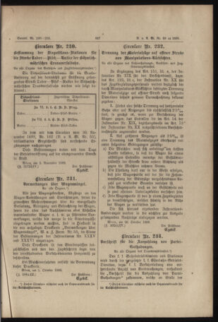 Verordnungs- und Anzeige-Blatt der k.k. General-Direction der österr. Staatsbahnen 18891115 Seite: 3