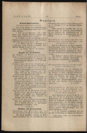 Verordnungs- und Anzeige-Blatt der k.k. General-Direction der österr. Staatsbahnen 18891121 Seite: 2