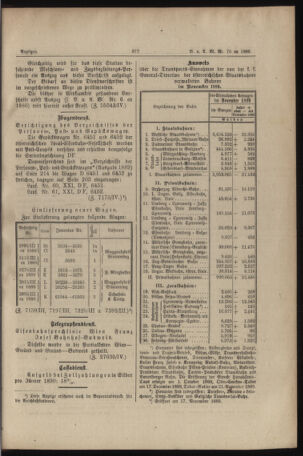 Verordnungs- und Anzeige-Blatt der k.k. General-Direction der österr. Staatsbahnen 18891227 Seite: 3