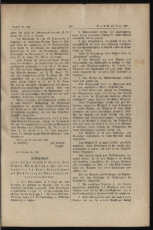 Verordnungs- und Anzeige-Blatt der k.k. General-Direction der österr. Staatsbahnen 18891230 Seite: 3