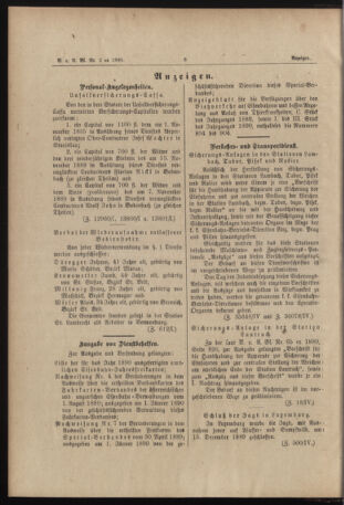 Verordnungs- und Anzeige-Blatt der k.k. General-Direction der österr. Staatsbahnen 18900124 Seite: 4