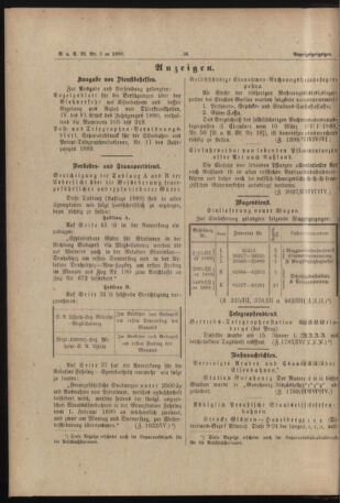 Verordnungs- und Anzeige-Blatt der k.k. General-Direction der österr. Staatsbahnen 18900131 Seite: 4