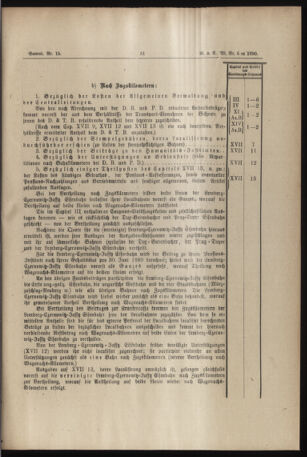 Verordnungs- und Anzeige-Blatt der k.k. General-Direction der österr. Staatsbahnen 18900204 Seite: 11