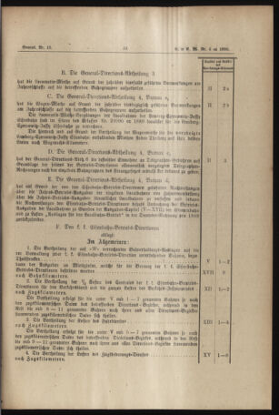 Verordnungs- und Anzeige-Blatt der k.k. General-Direction der österr. Staatsbahnen 18900204 Seite: 13