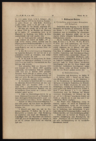 Verordnungs- und Anzeige-Blatt der k.k. General-Direction der österr. Staatsbahnen 18900204 Seite: 2