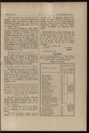 Verordnungs- und Anzeige-Blatt der k.k. General-Direction der österr. Staatsbahnen 18900207 Seite: 3