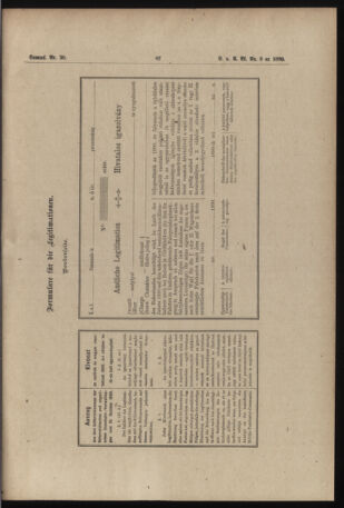 Verordnungs- und Anzeige-Blatt der k.k. General-Direction der österr. Staatsbahnen 18900207 Seite: 7