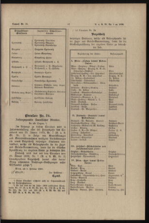 Verordnungs- und Anzeige-Blatt der k.k. General-Direction der österr. Staatsbahnen 18900212 Seite: 5