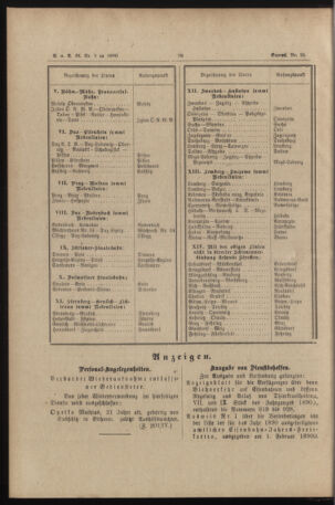 Verordnungs- und Anzeige-Blatt der k.k. General-Direction der österr. Staatsbahnen 18900212 Seite: 6